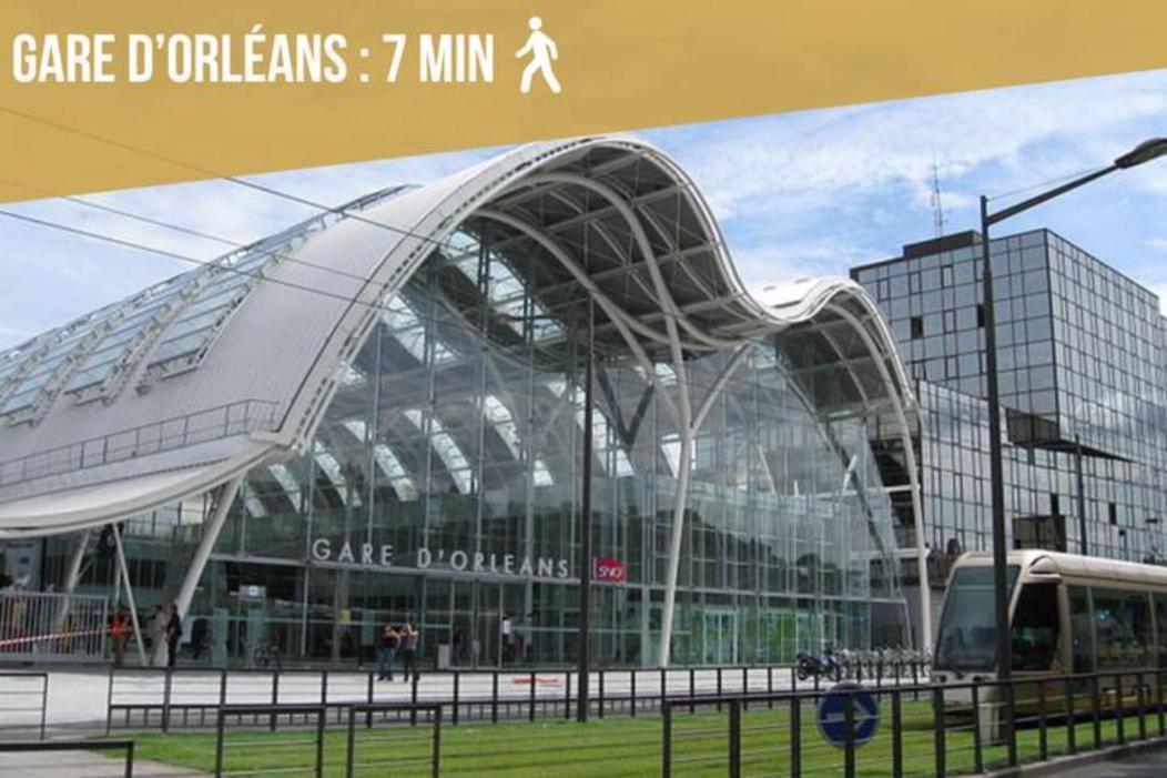 T2 Gare + Parking Appartamento Orléans Esterno foto